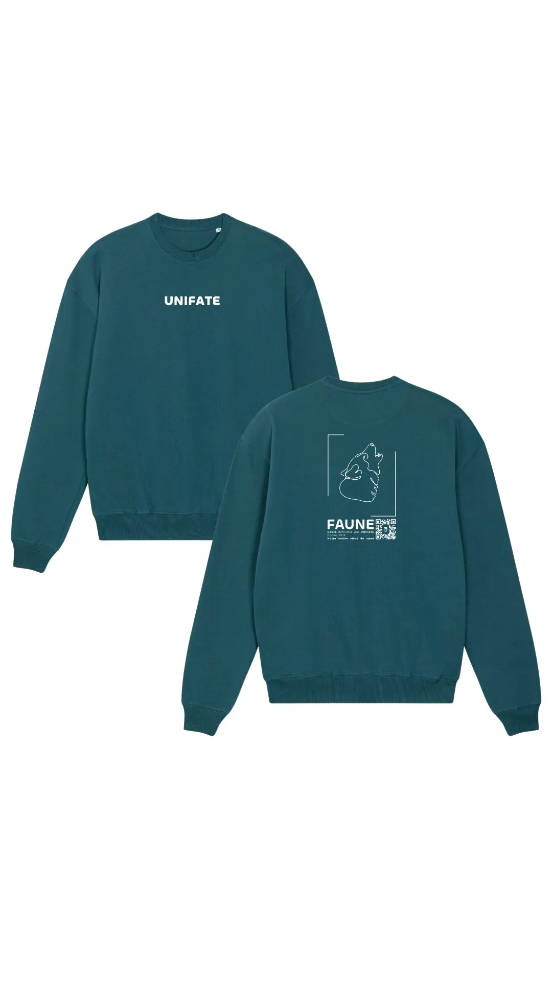 unifate-marque-responsable-rennes-collection-faune-ete-sweat-turquoise