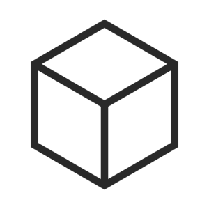 Icône Terre en forme de cube, représentant les associations de protection de la flore